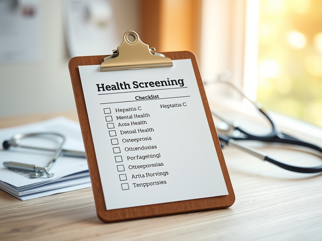 2025년 건강검진 필수 체크리스트